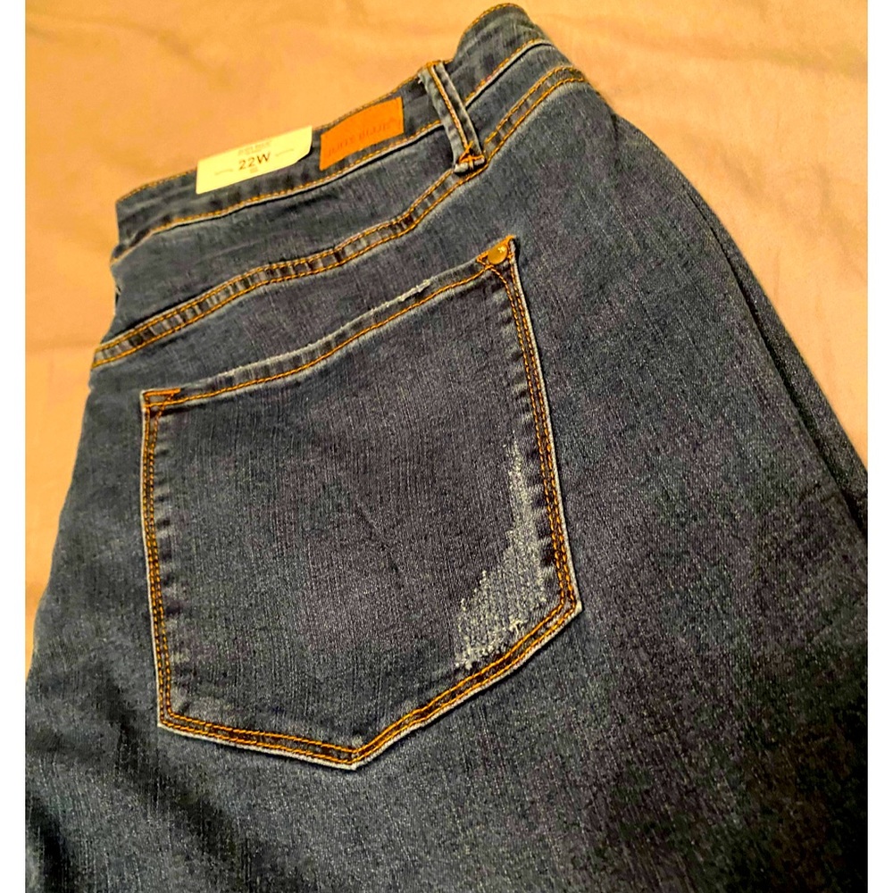 NWT Judy Blue Tummy Control Flare High waisted Sz 22